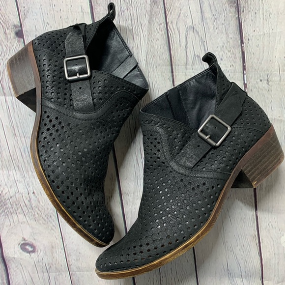 Lucky Brand Shoes - Lucky Brand | Ankle Booties perforated Size 9